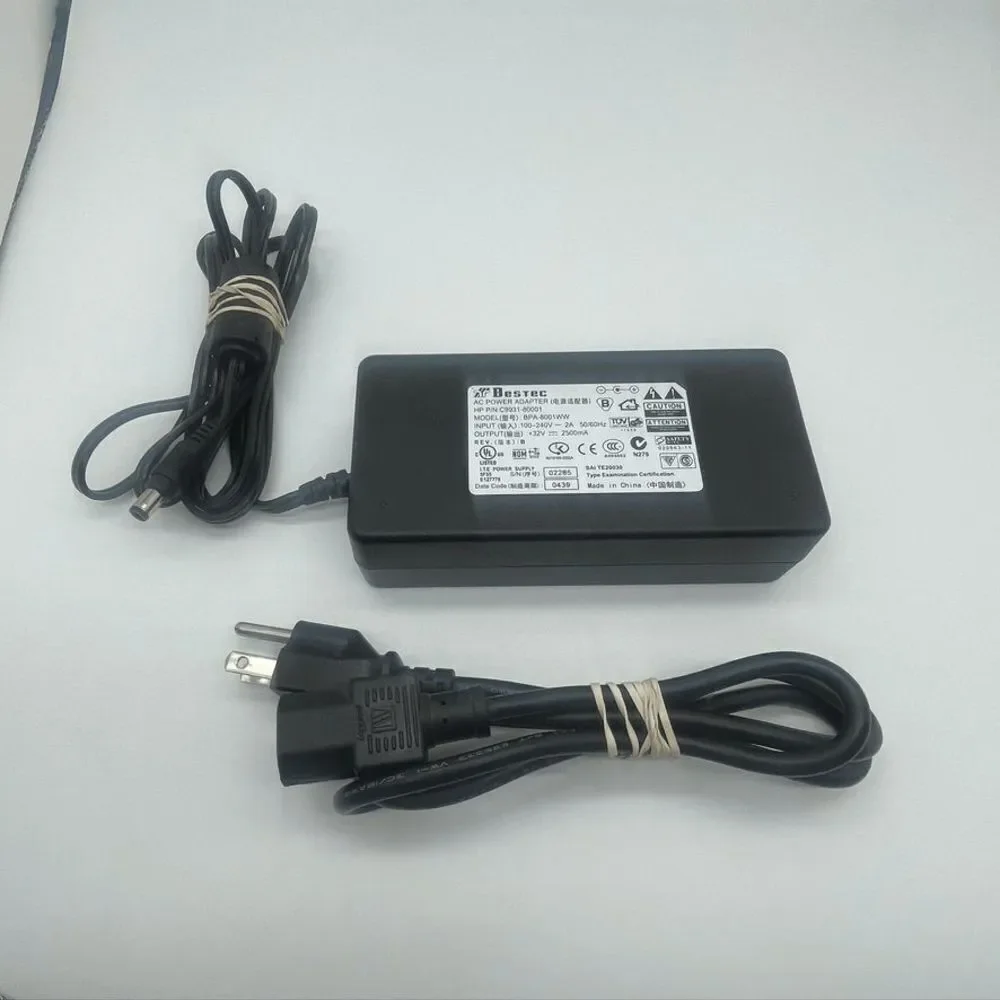 AC/DC Adapter For BESTEC BPA-8001WW HP ScanJet 8200 8250‎ 8290 Power Cord Cable